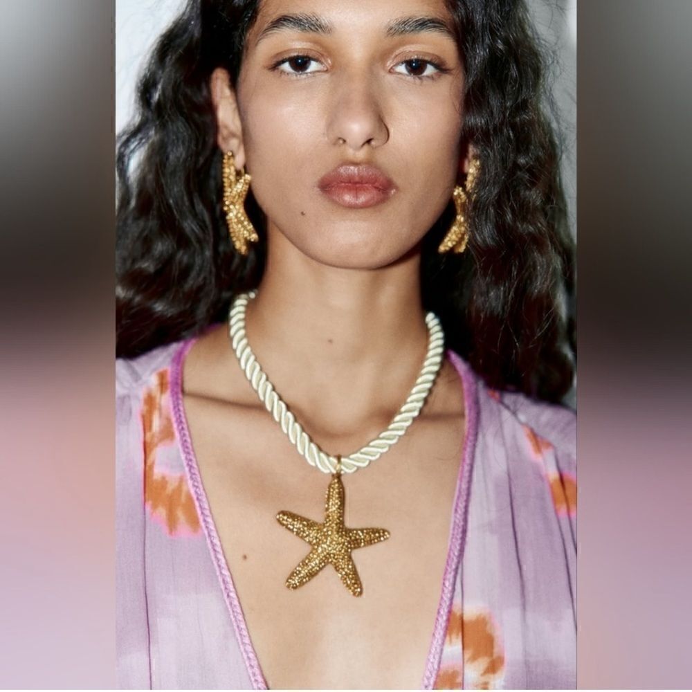 Starfish necklace  N144